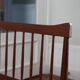 Vintage Scandinavian teak bed, Denmark 1960.