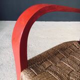 Vintage Mediterranean Rope Armchair, France, 1930s