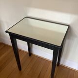 Mirrored side table