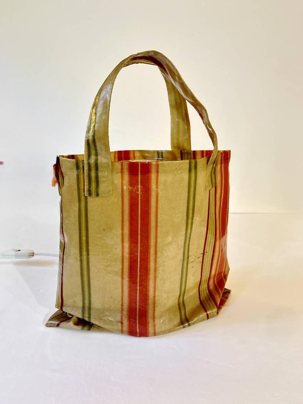 Vintage 1980s Atelias France bag lamp – Lionel Le Scornec style