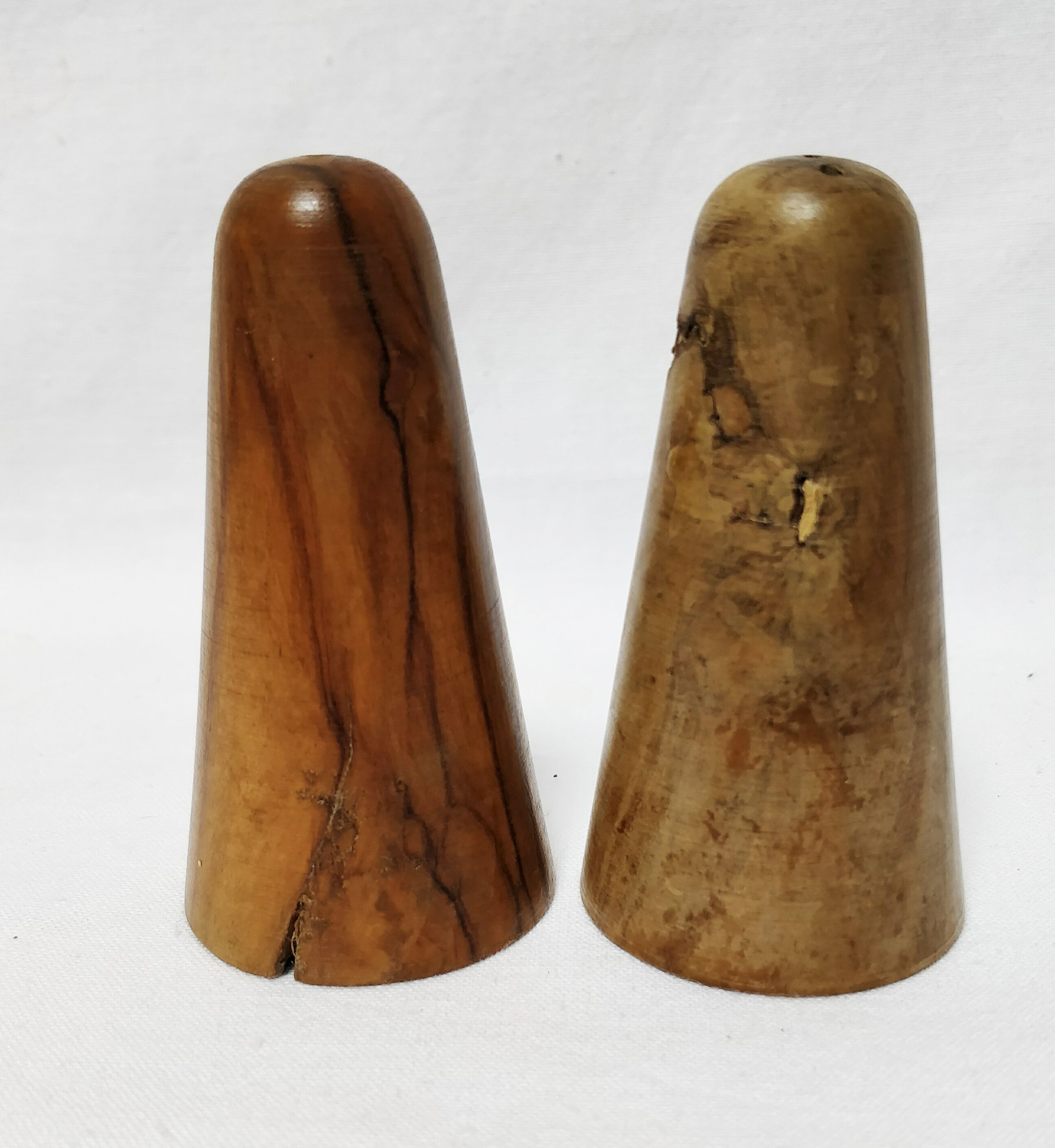 Wooden salt and pepper shaker