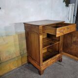 Grand confiturier en noyer Louis Philippe, buffet une porte