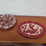 Ceramic dish by roger mequinion art-deco signed