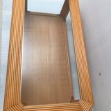 Table basse en bambou années 60-70