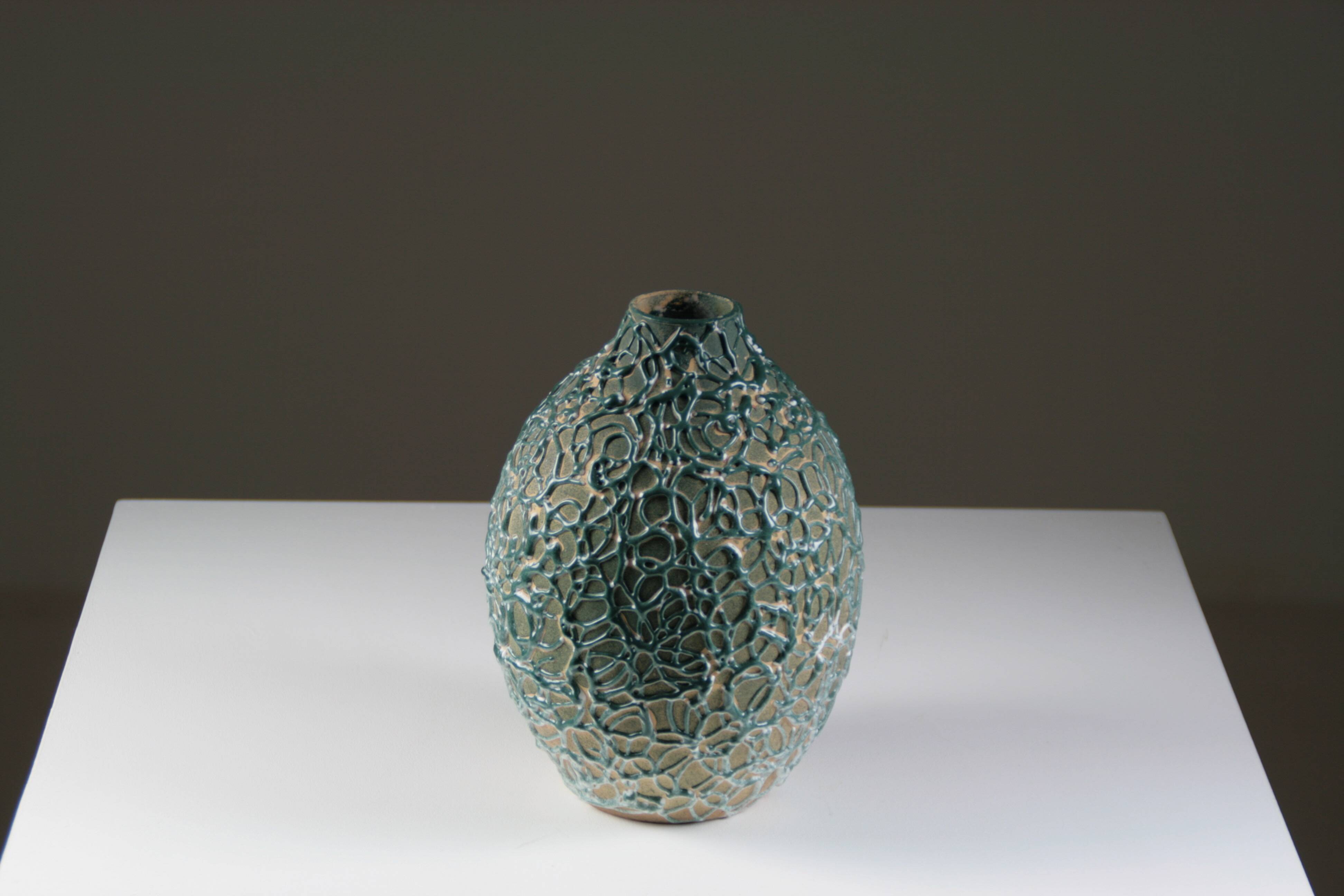 Ceramic vase La charentaise Angoulême, France