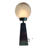 Vintage Murano Globe Chrome Lamp