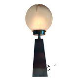 Vintage Murano Globe Chrome Lamp