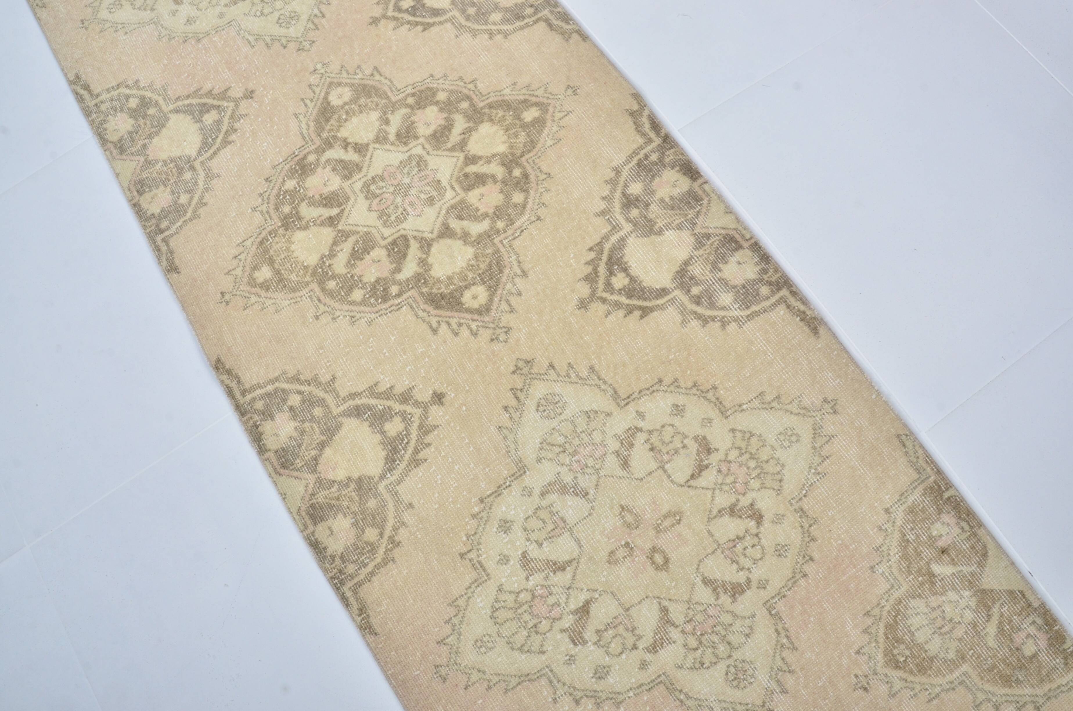 Vintage Anatolian Oushak Runner sku3322