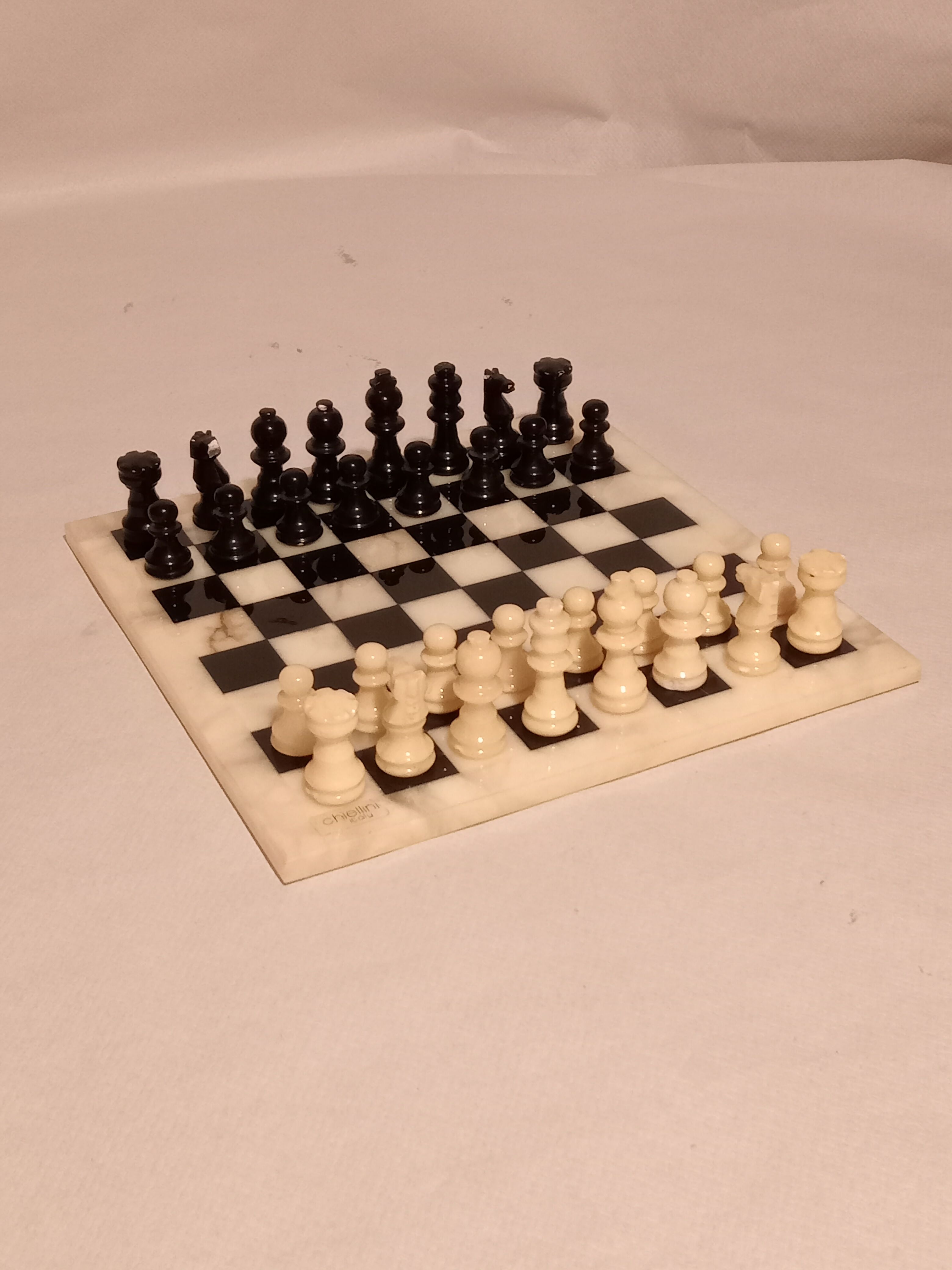 Italian Chiellini Marble Chess