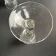 Champagne flutes, cut crystal, bohemian