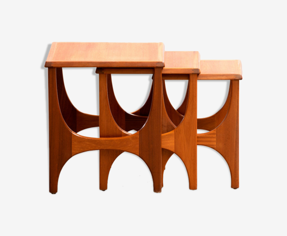 Scandinavian teak coffee tables
