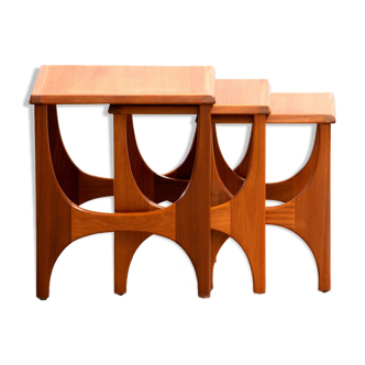 Scandinavian teak coffee tables