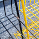 Stackable brutalist iron chairs Italy 70s