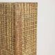 Vase de style Brutaliste en grès, à décor végétal. Année 1977.