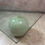 Reflex glass coffee table