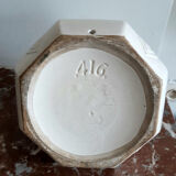 Art Deco cracked ceramic vase