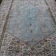 Vintage Turkish Oushak rug 186x264 cm