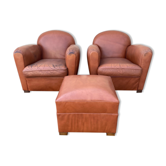 Pairs of club chairs