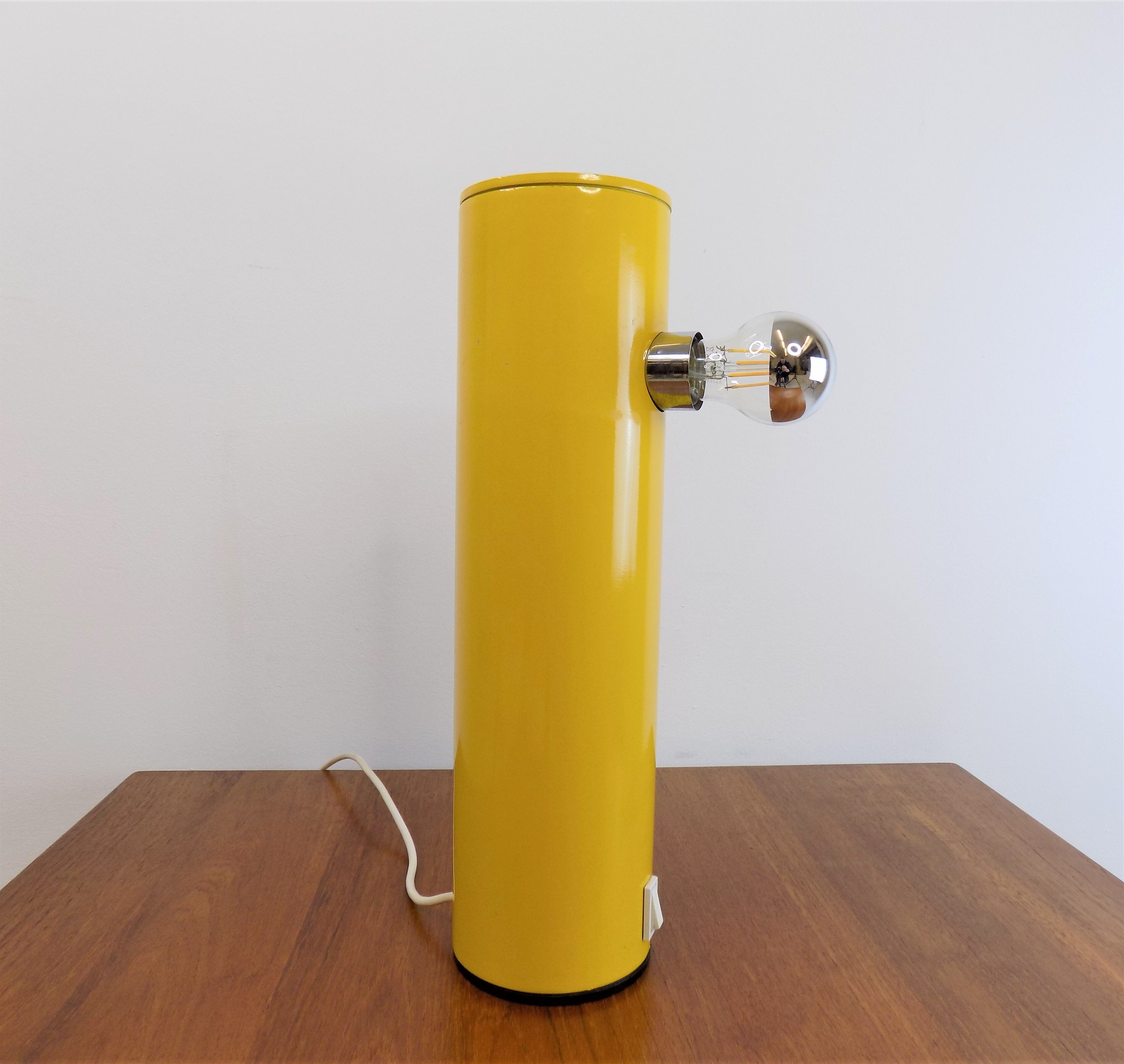 Hillebrand table lamp Cylinder 70s