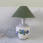 "Hortensia" table service from Luneville, earthenware, 80 pieces