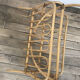 Vintage rattan magazine rack