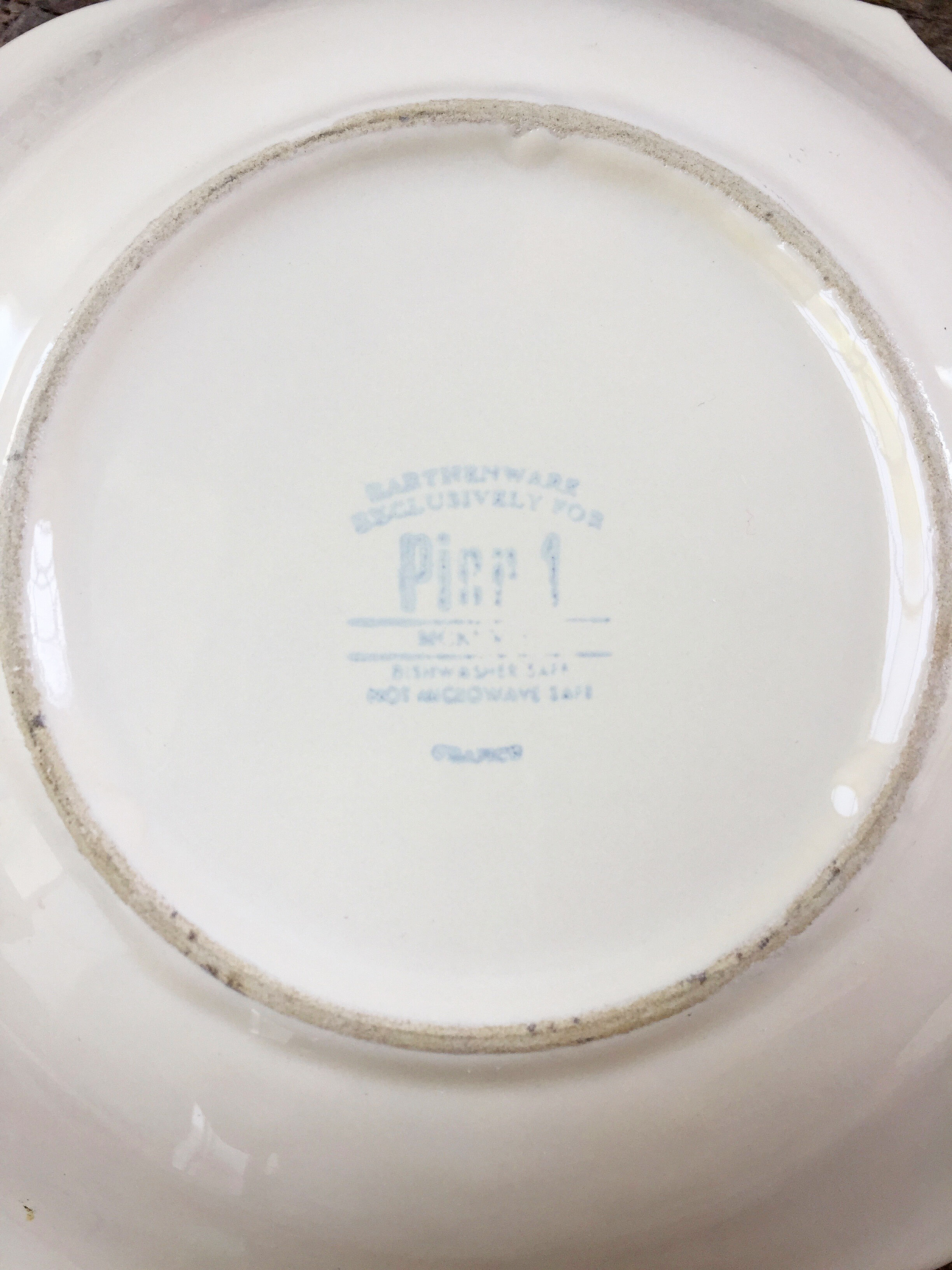 Service 32 assiettes et bols céramique blanche