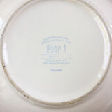 Service 32 assiettes et bols céramique blanche
