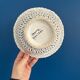 Openwork white ceramic bowl - Elegant and timeless centerpiece