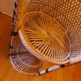 Emmanuel rattan armchair for children