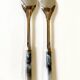 Couverts de service en inox et bakélite, Guy Degrenne