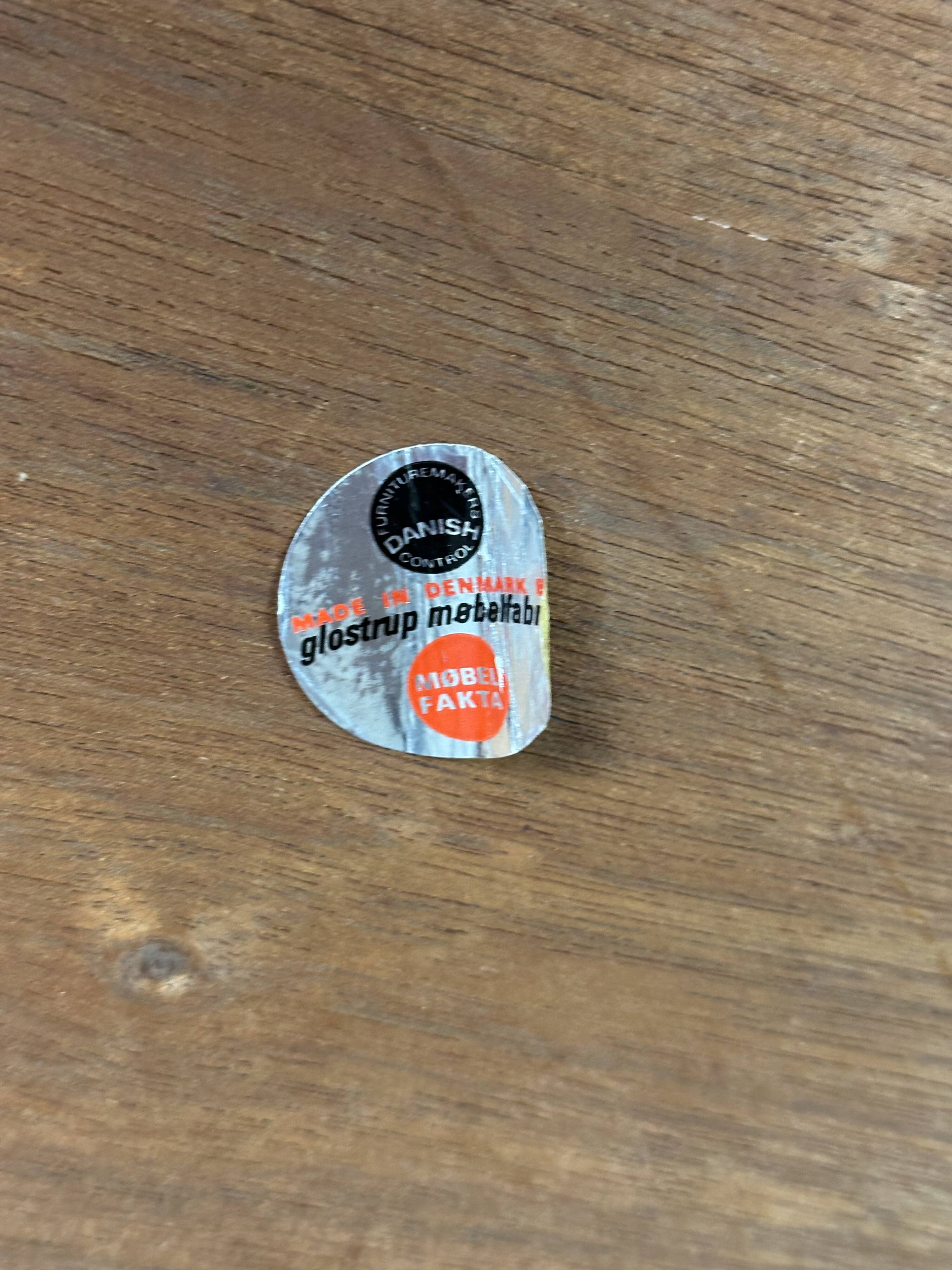 1960s/70s teak coffee table and side table by Glostrup Møbelfabrik Denmark