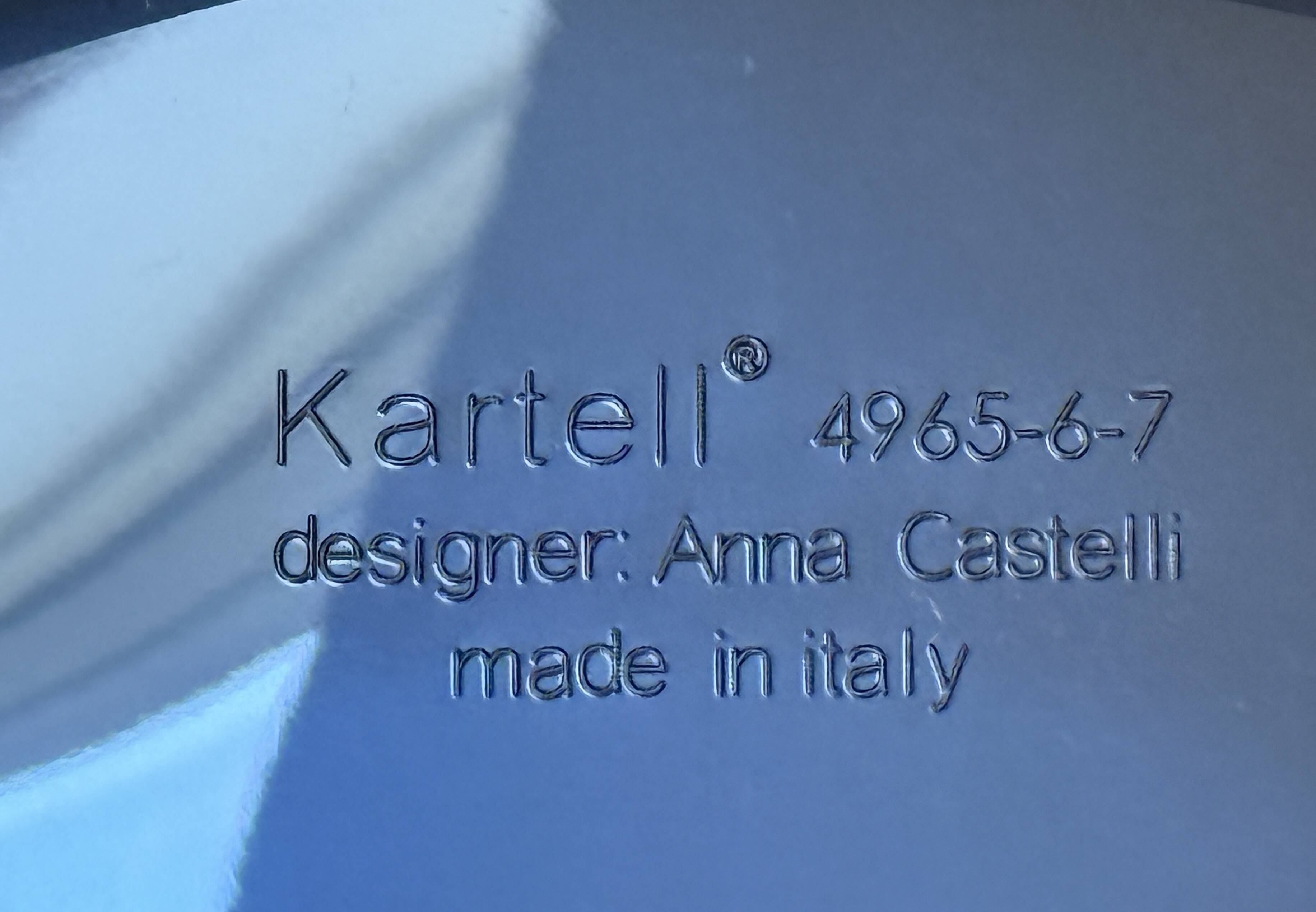 Componibili metallic gold Kartell