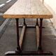 Table d'atelier ou table à manger Longueur 2,60 m Hauteur 74,7 cl