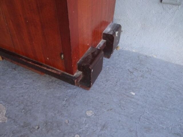 Modernist ep Art deco mahogany sideboard