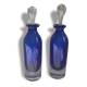A set of Crystal flasks