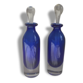 A set of Crystal flasks