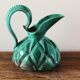 Art Deco ceramic pitcher, signed Alexandre, Belgium.