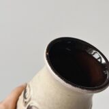 Ceramic vase 'face'