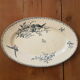 Oval dish in Sarreguemines earthenware