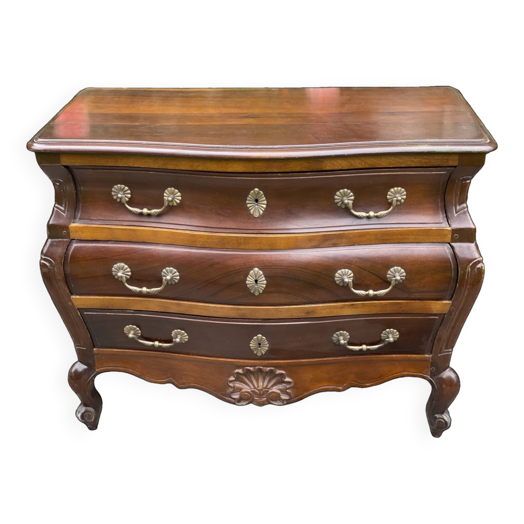 Commode galbée style Louis XV