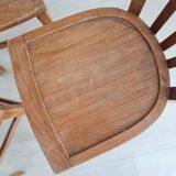 4 bistro chairs, 1940s