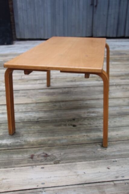 Birch coffee table by Alvar Aalto, 1960