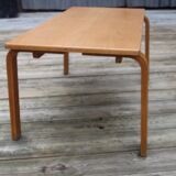Birch coffee table by Alvar Aalto, 1960
