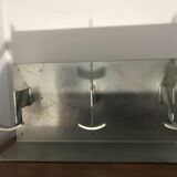 Modernist wall-mounted coat rack, unique piece inspired by Robert Mallet Stevens