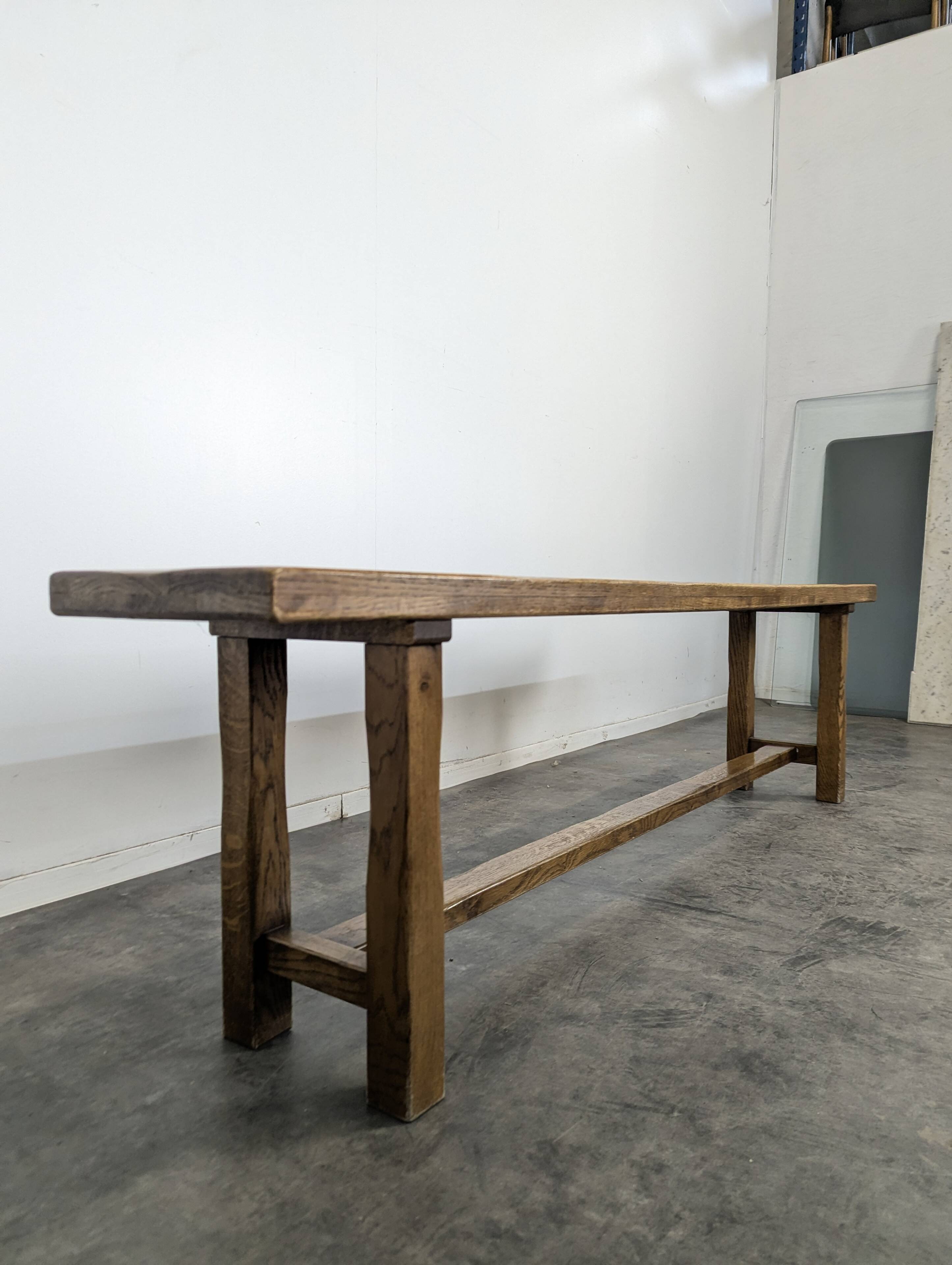 Banc en chêne