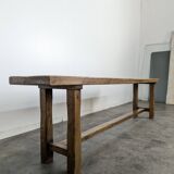 Banc en chêne
