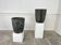 Two foundry crucibles 1950