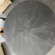 Round black top table with metal legs KARE design