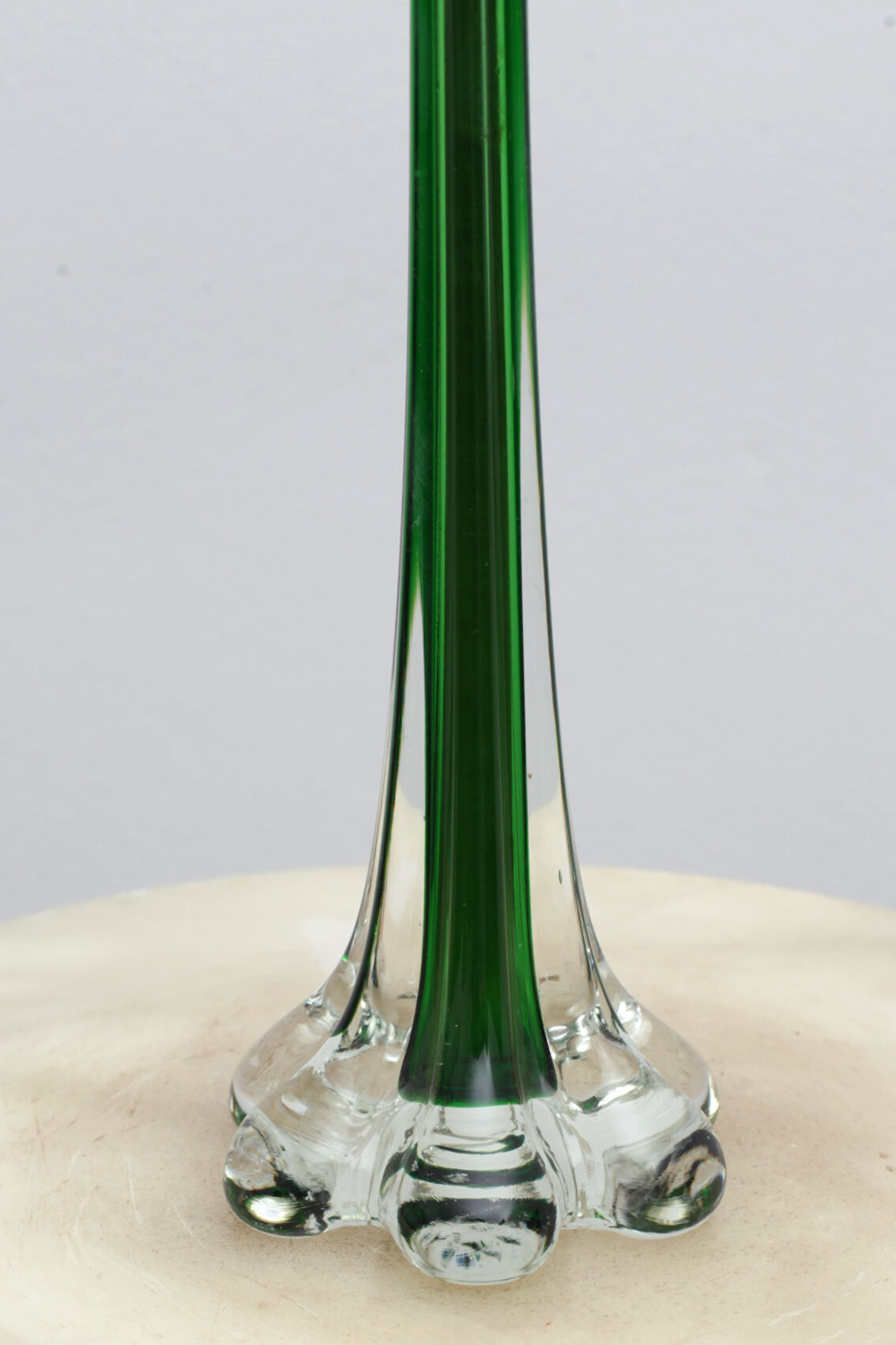 Green elephant foot soliflor vase