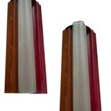 Multicolored Glass Tronchi Sconces Set of 2 1970’s